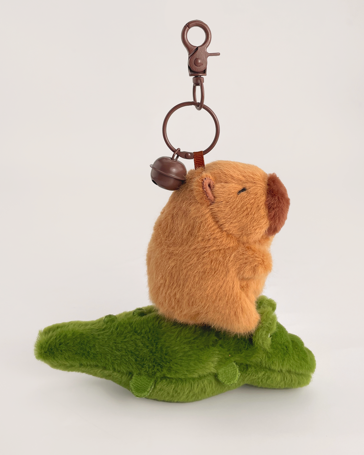 Alligator Capybara Stuffed Animal Pendant
