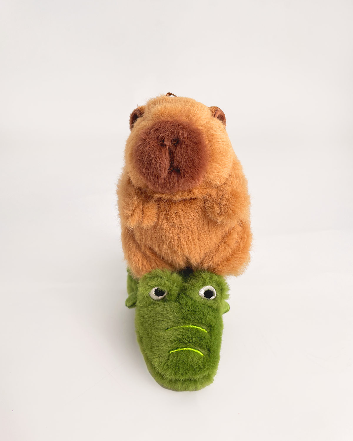 Alligator Capybara Stuffed Animal Pendant