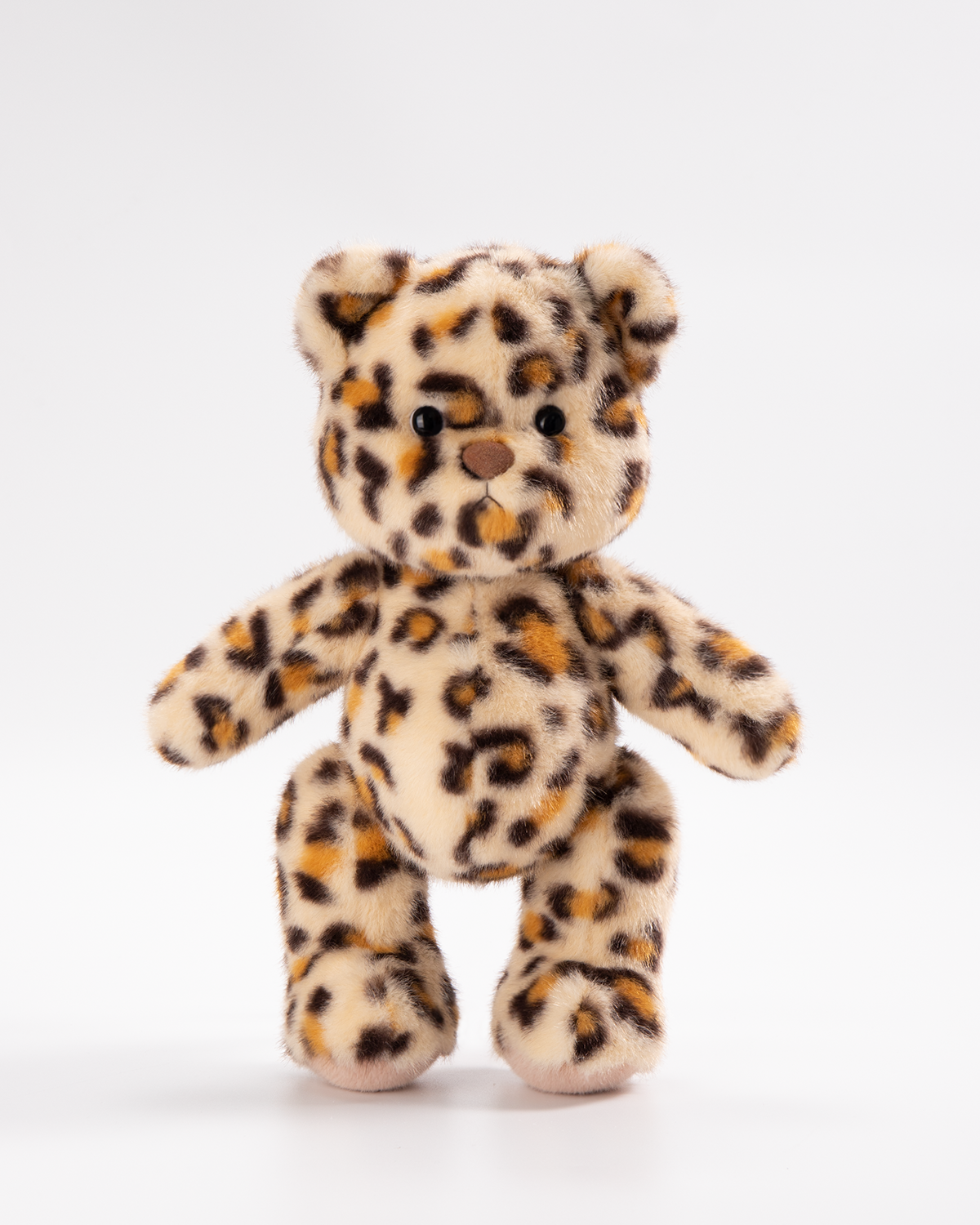 Getahug Aurelio Leopard Teddy Bear | Limited Edition Handmade Jointed Stuffed Animal Gift