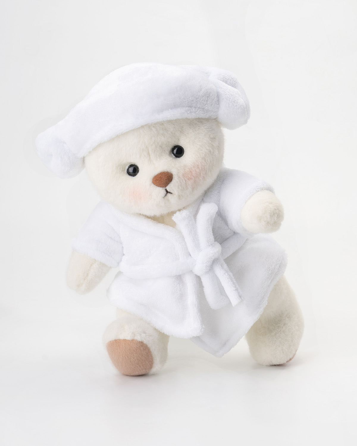 Getahug Bathrobe Bear | Handmade Jointed Teddy Bear Gift