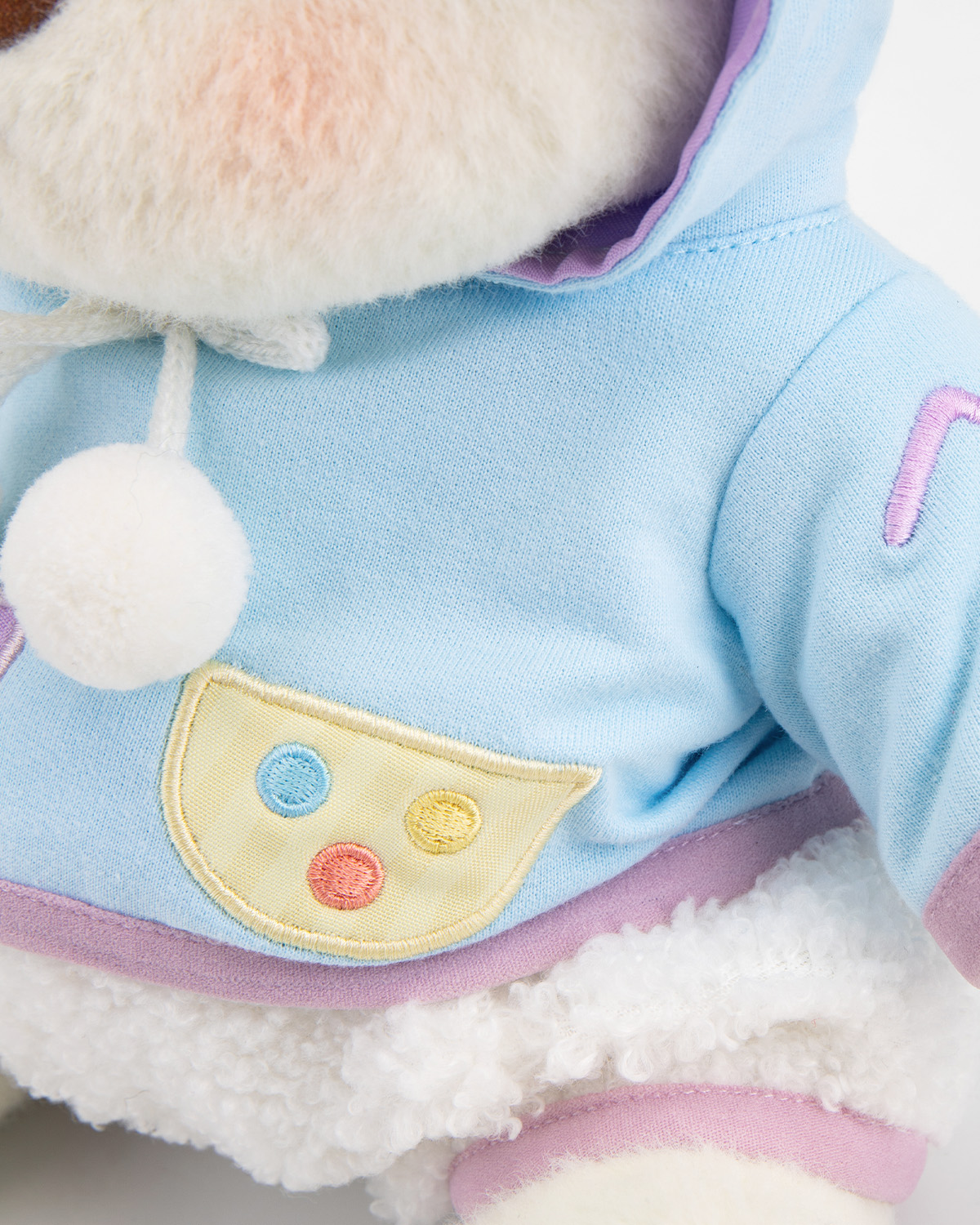 Getahug Blue Easter Egg Hooded Sweatshirt Bear | Handmade Jointed Teddy Bear Gift