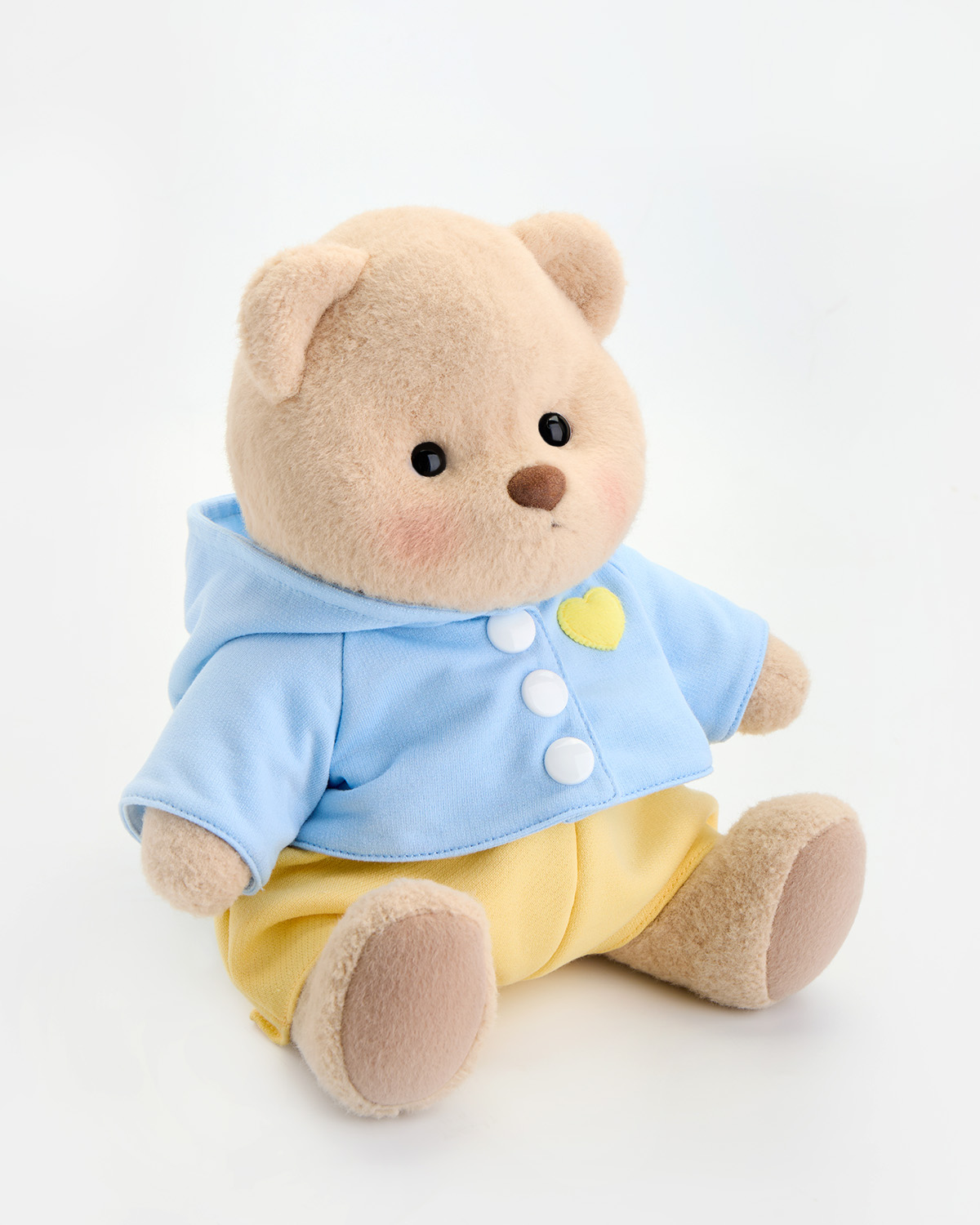 Getahug Love Blue Hoodie Bear | Handmade Jointed Teddy Bear Gift