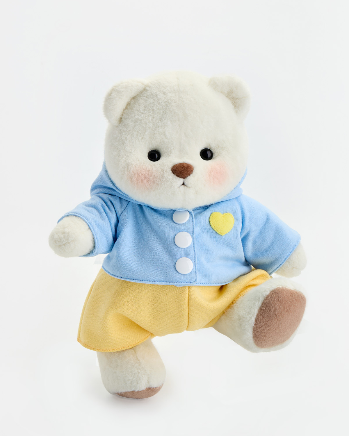 Getahug Love Blue Hoodie Bear | Handmade Jointed Teddy Bear Gift