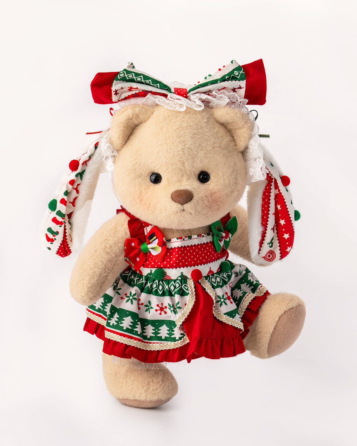 Getahug Christmas Bunny Bear | Handmade Christmas Gift