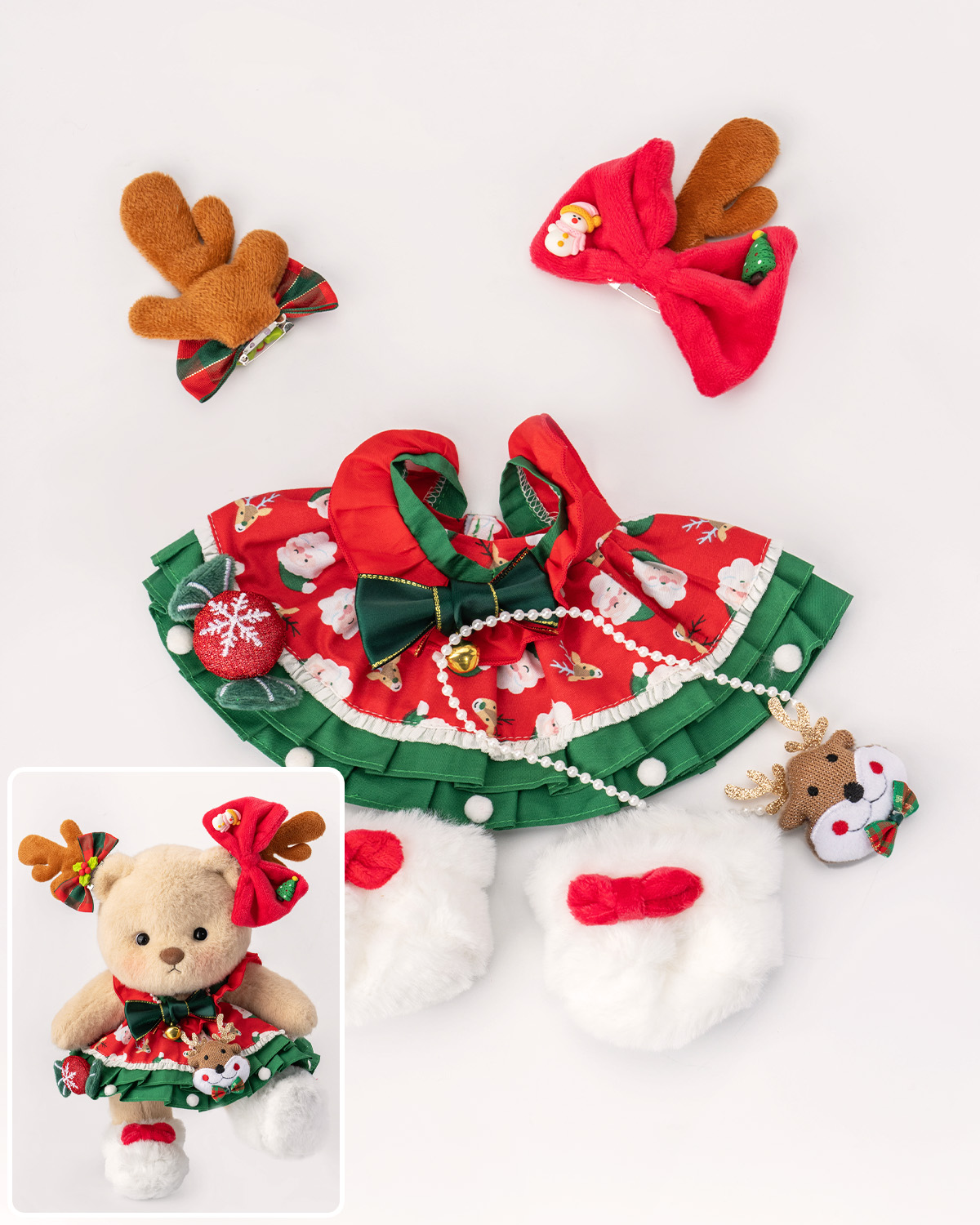 Getahug Christmas Gift Collection | Handmade Jointed Teddy Bear Gift
