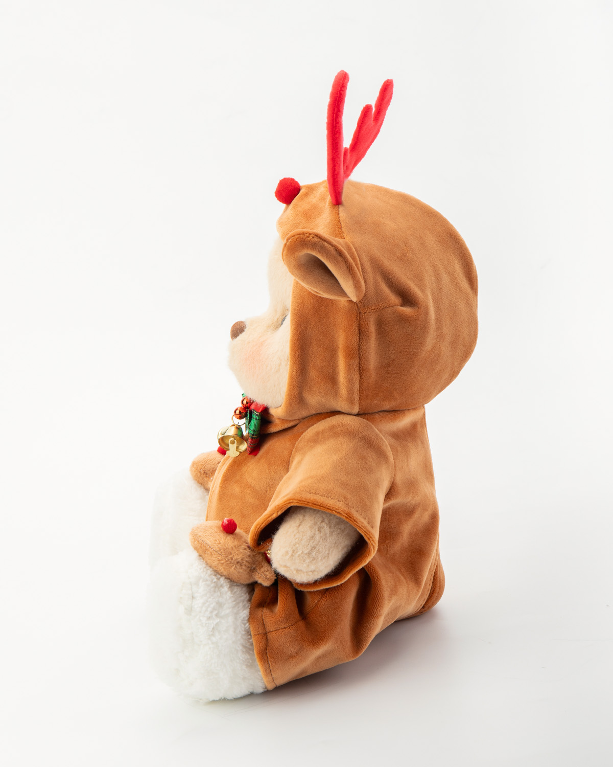 Getahug Red Antler Brown Onesie Bear | Handmade Christmas Gift
