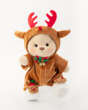 Red Antler Brown Onesie