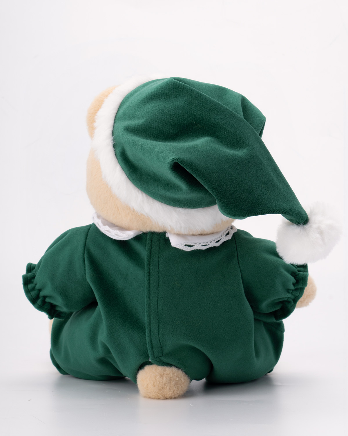 Getahug Christmas Green Pajamas Bear | Handmade Jointed Teddy Bear Gift