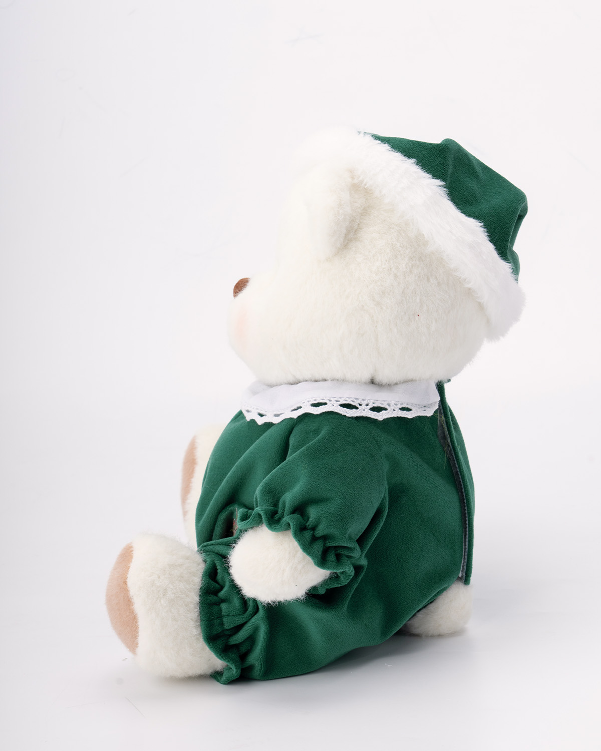 Getahug Christmas Green Pajamas Bear | Handmade Jointed Teddy Bear Gift