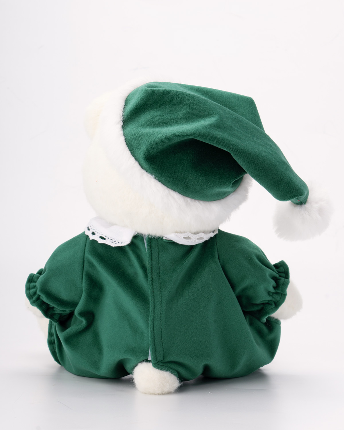 Getahug Christmas Green Pajamas Bear | Handmade Jointed Teddy Bear Gift