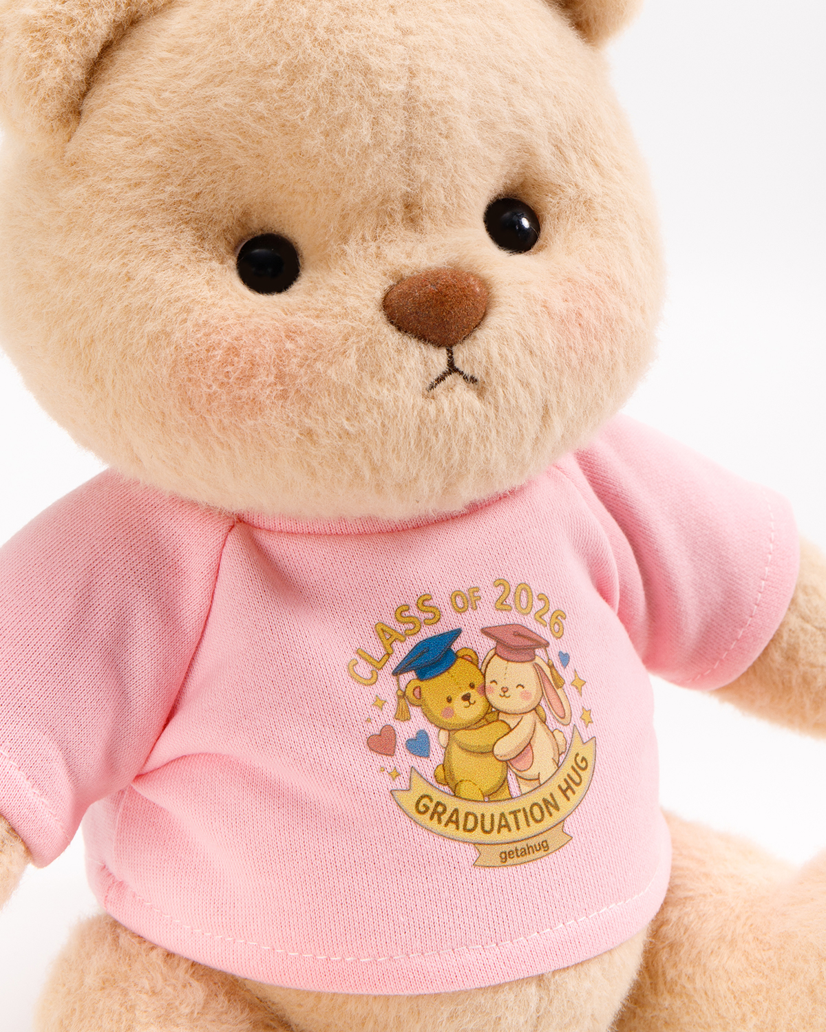 Getahug Class of 2026 Graduation Bear | Handmade Jointed Teddy Bear Gift for Graduates