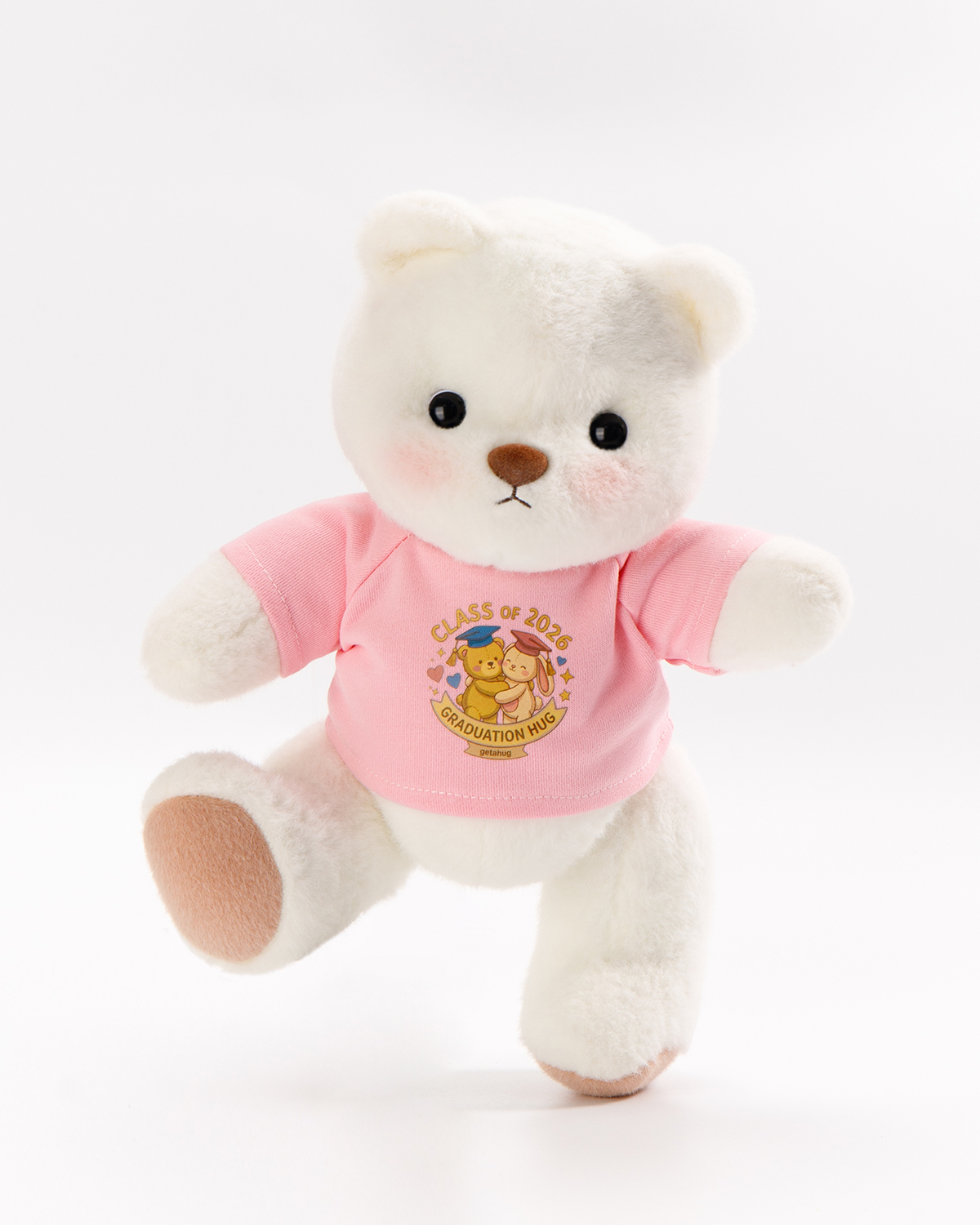 Getahug Class of 2026 Graduation Bear | Handmade Jointed Teddy Bear Gift for Graduates