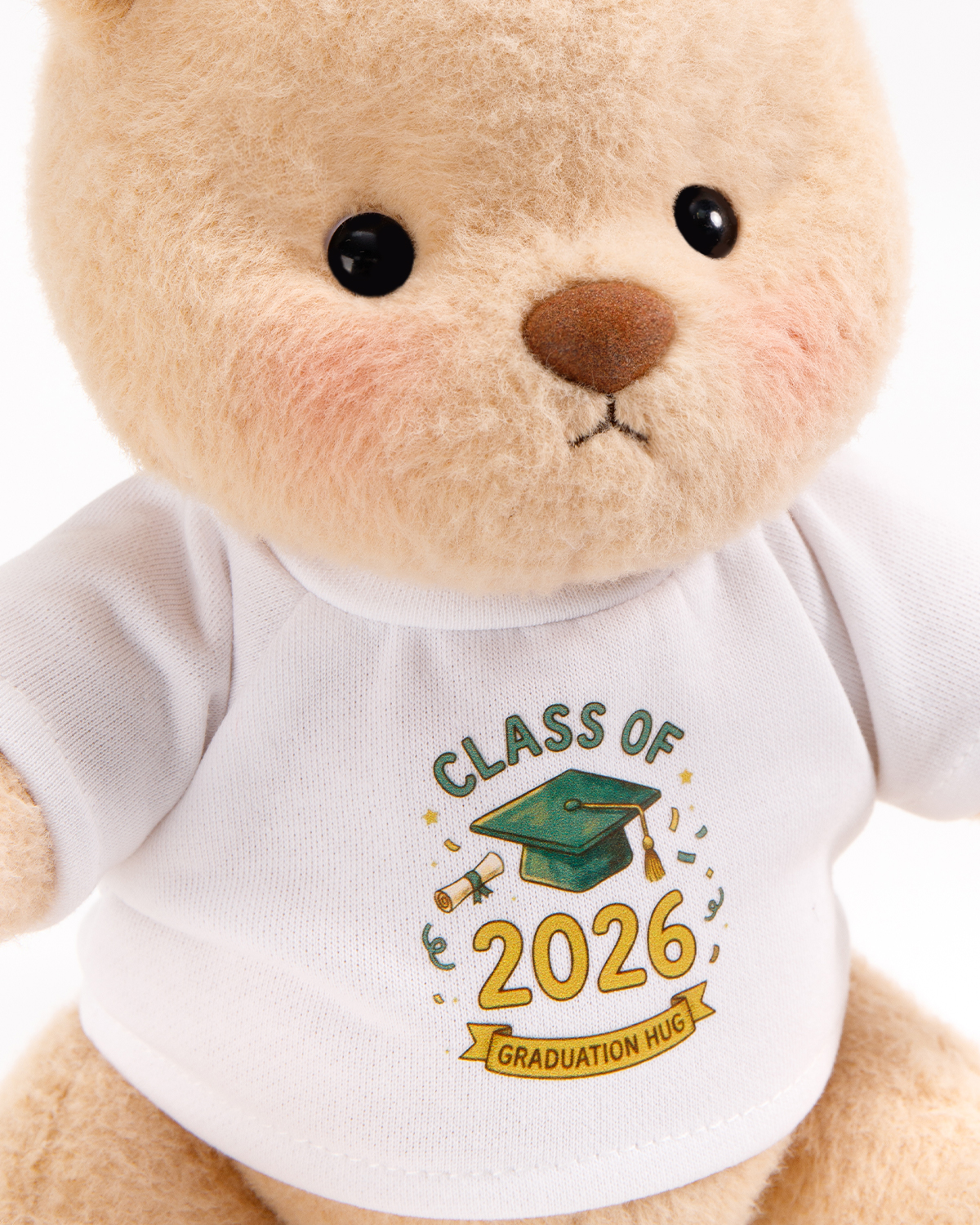 Getahug Class of 2026 Graduation Bear | Handmade Jointed Teddy Bear Stuffed Animal Gift