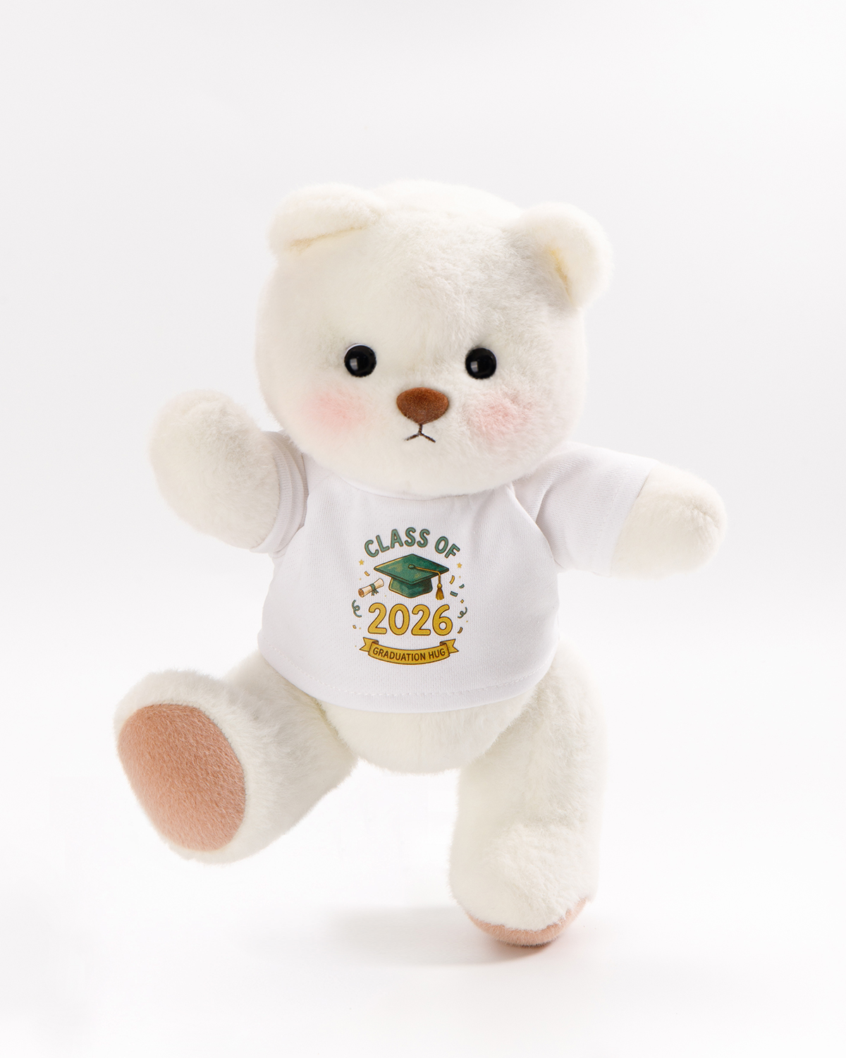 Getahug Class of 2026 Graduation Bear | Handmade Jointed Teddy Bear Stuffed Animal Gift