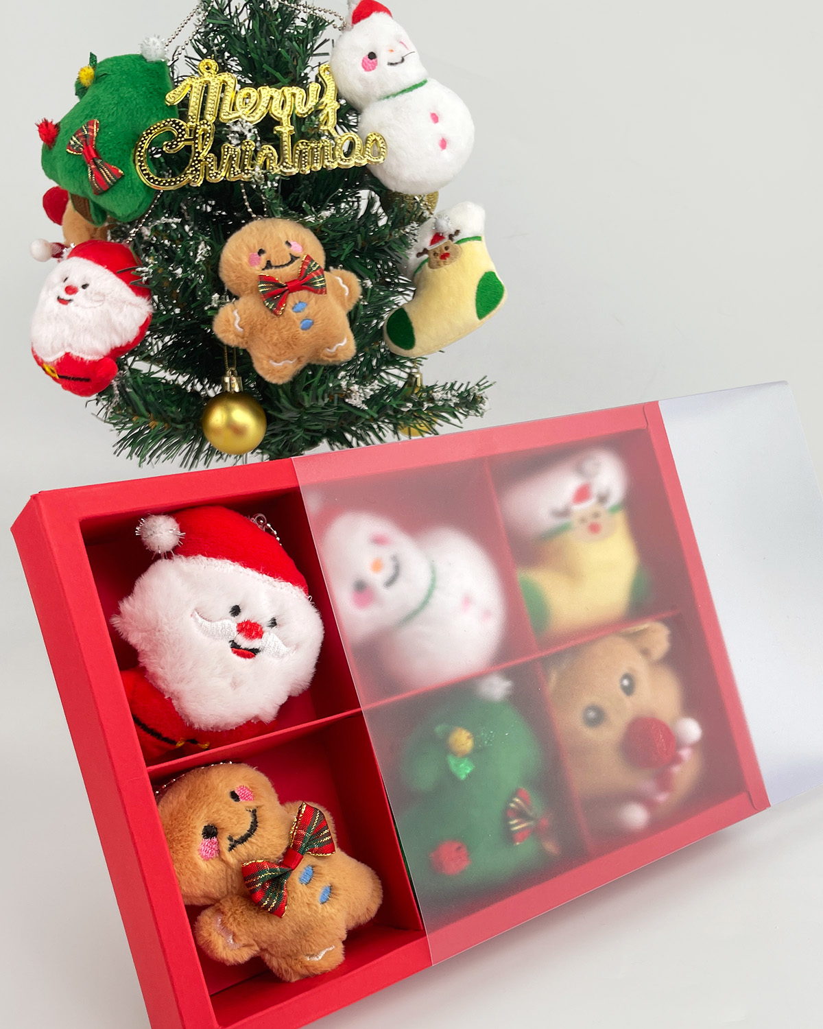 Getahug Cute Christmas Ornaments Set