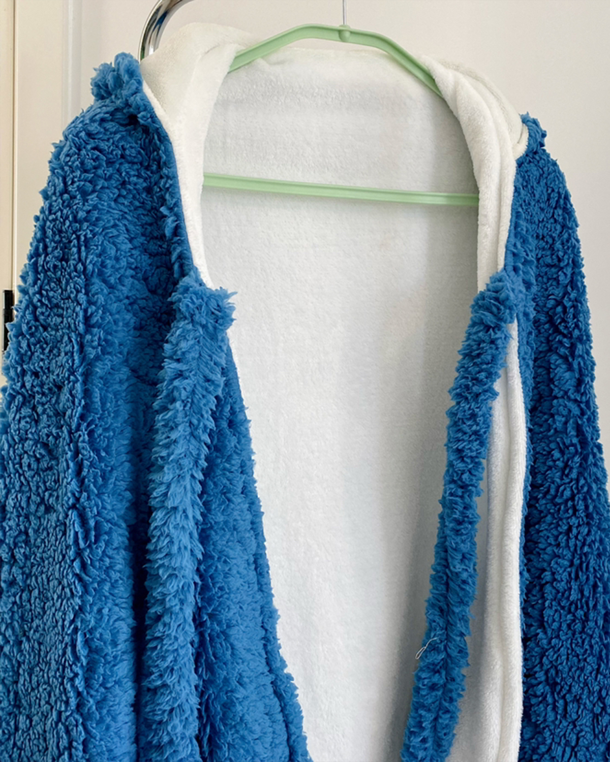 Getahug Cute Hooded Thick Warm Plush Sleepwear 