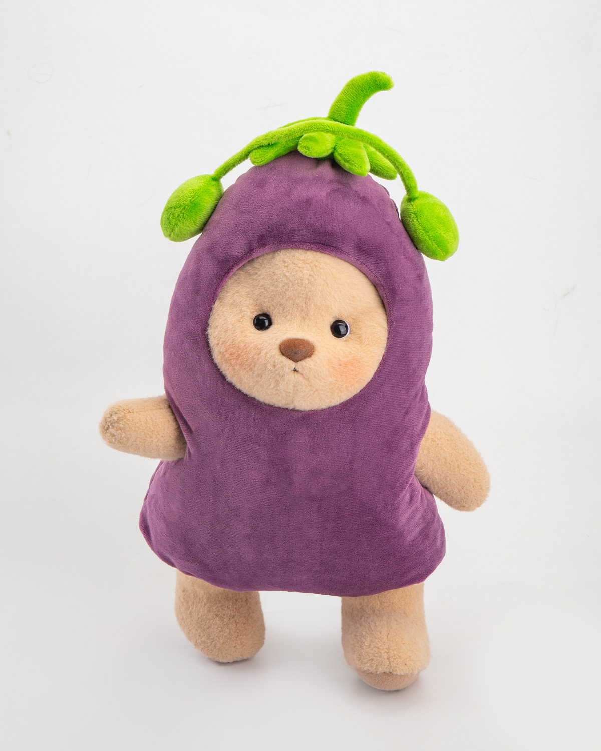 Getahug🍆Eggplant Bear | Handmade Jointed Teddy Bear Gift