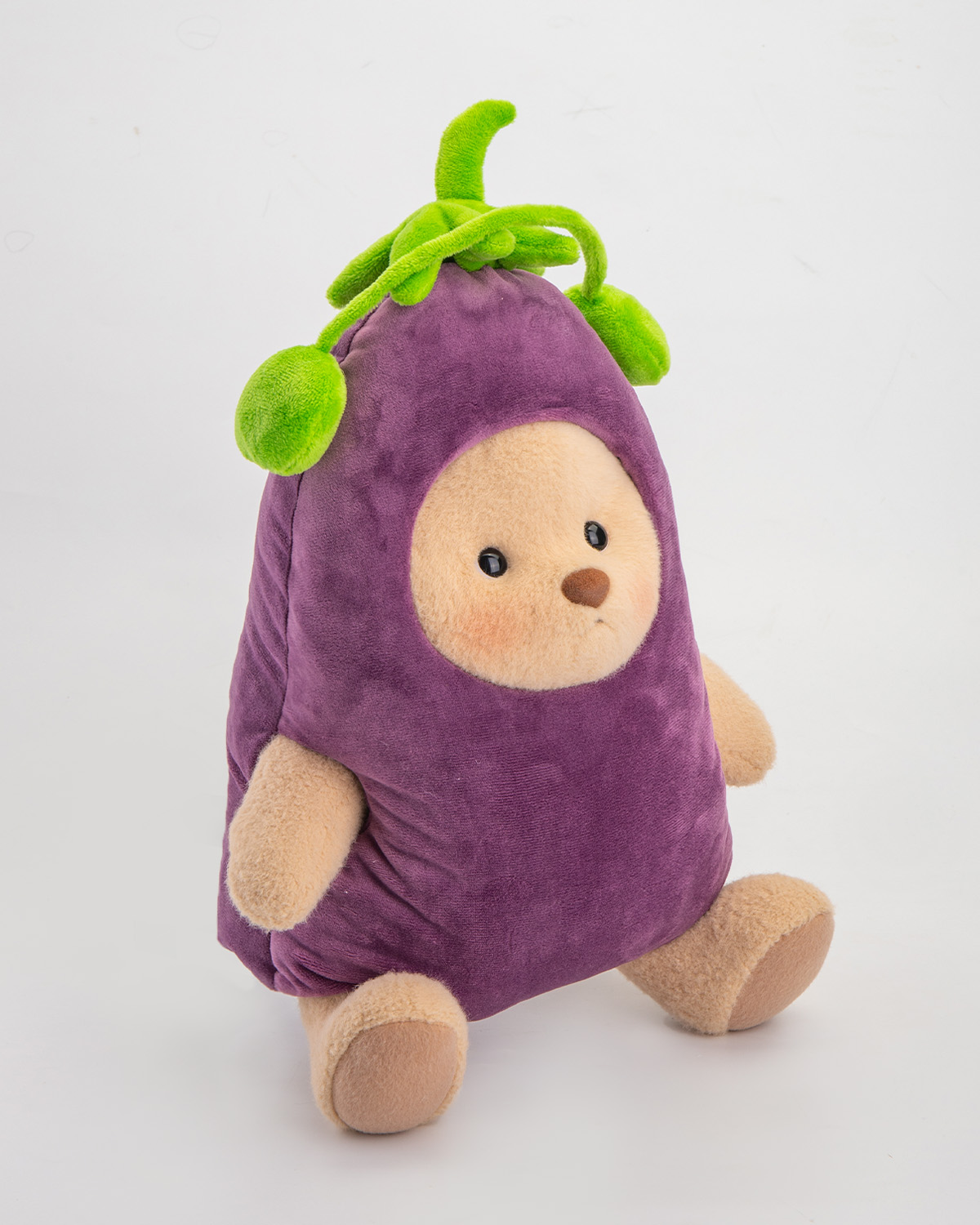 Getahug🍆Eggplant Bear | Handmade Jointed Teddy Bear Gift