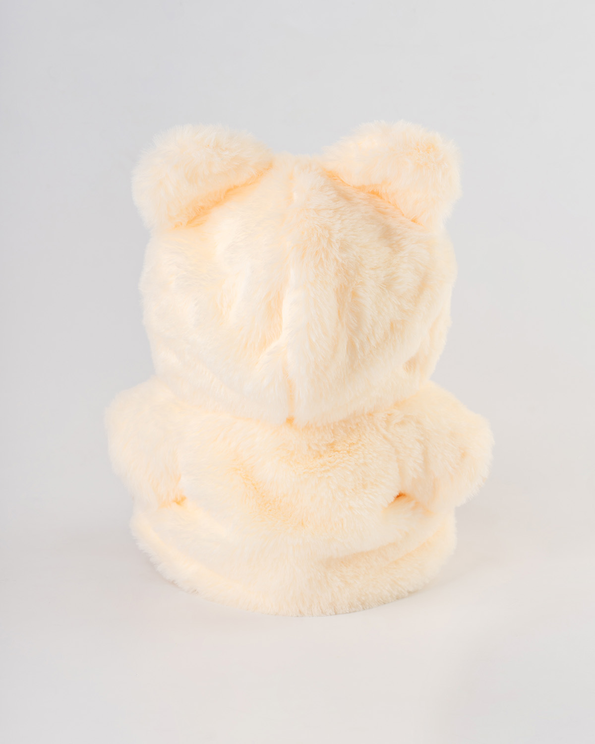 Getahug Cute Fluffy Bunny White Teddy Bear | Handmade Jointed Toy Gift