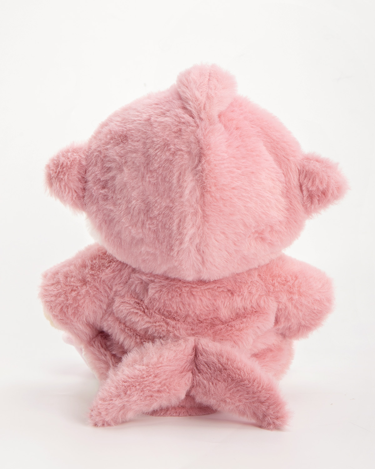 Getahug Fluffy Shark White Teddy Bear | Handmade Jointed Toy Gift