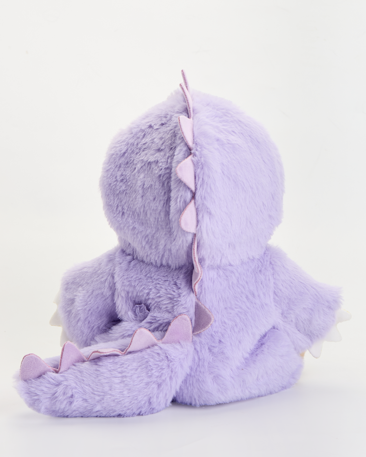 Getahug Furry Purple Dino Bear | Handmade Jointed Teddy Bear Gift