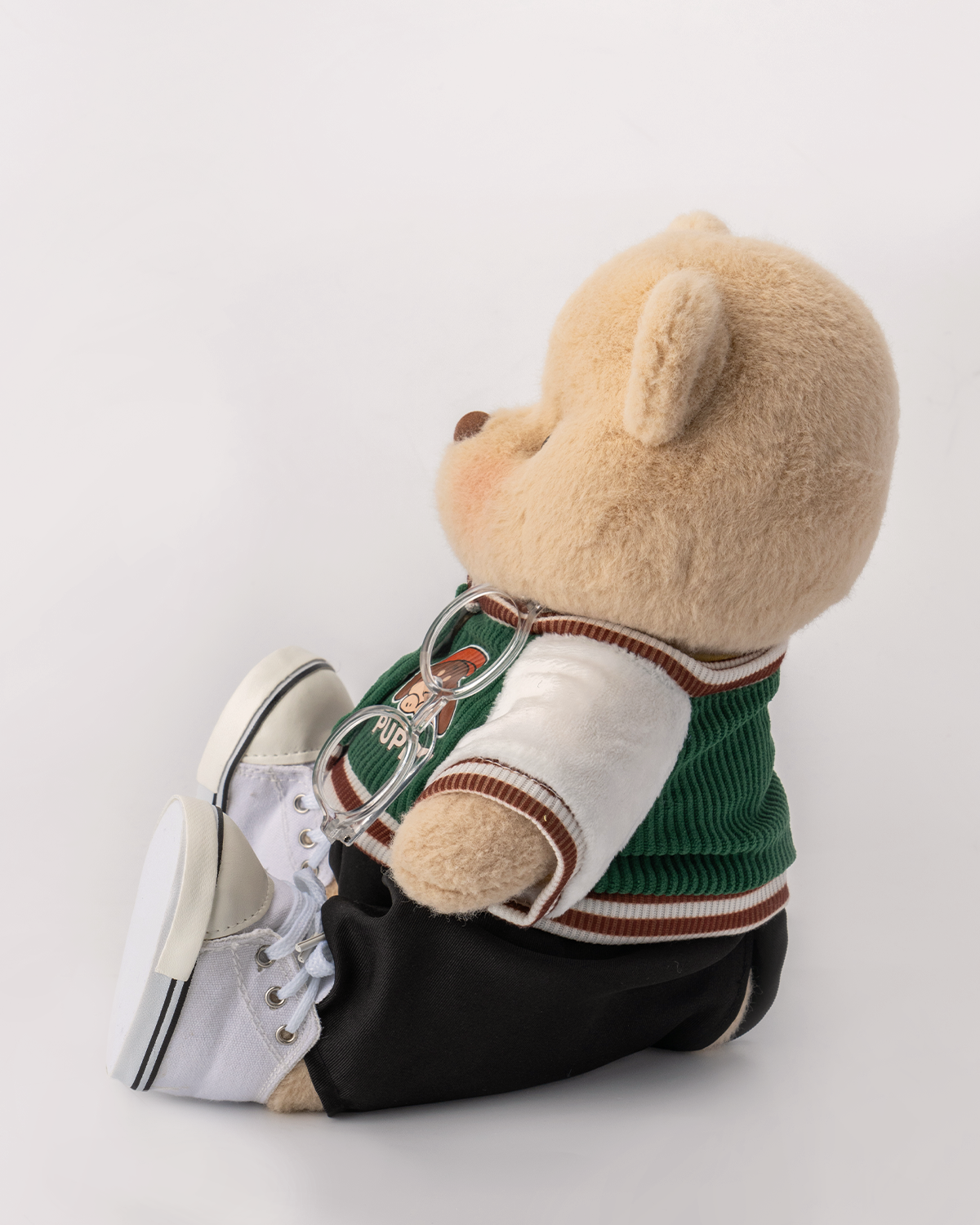 Getahug Green Jacket Bear | Handmade Jointed Teddy Bear Gift