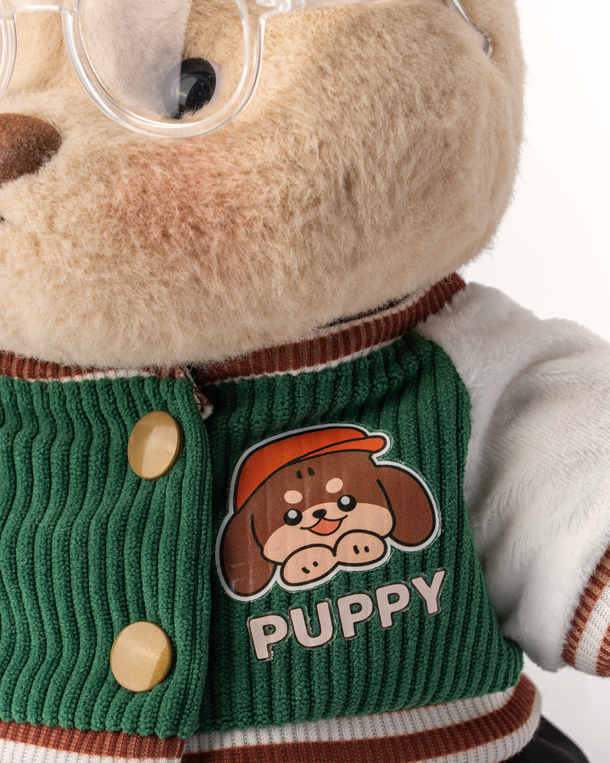Getahug Green Jacket Bear | Handmade Jointed Teddy Bear Gift