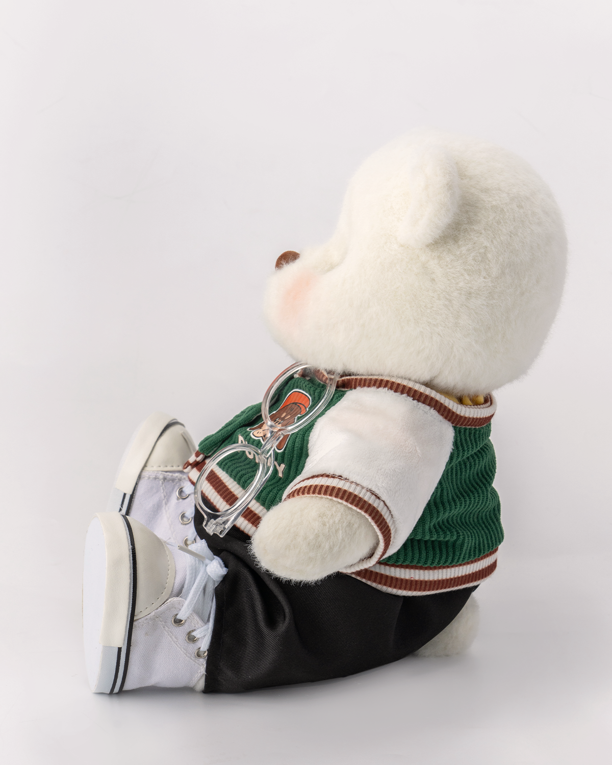 Getahug Green Jacket Bear | Handmade Jointed Teddy Bear Gift
