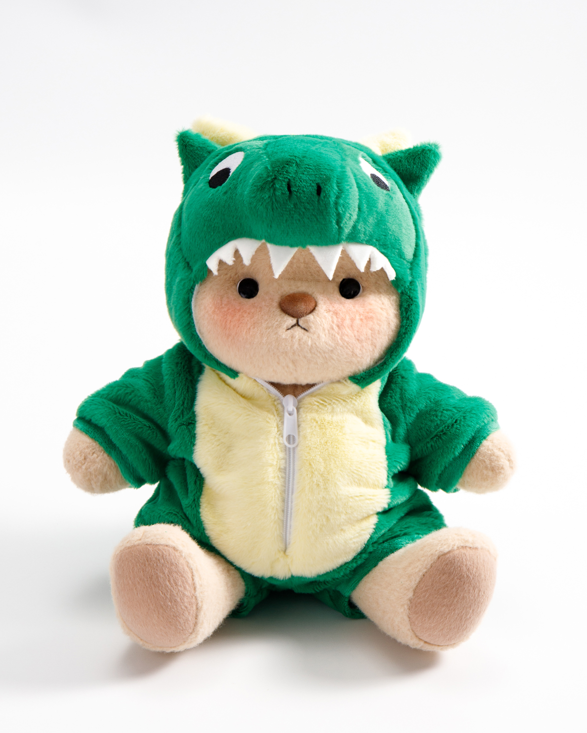 Getahug Green T-Rex Bear | Handmade Jointed Teddy Bear Stuffed Animal Gift