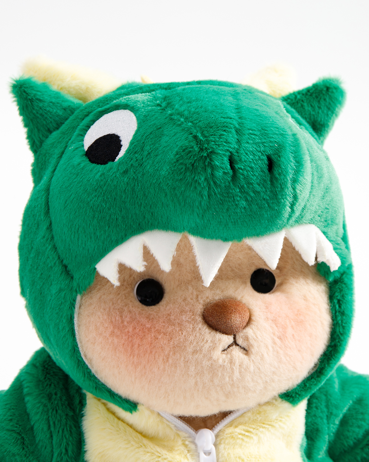 Getahug Green T-Rex Bear | Handmade Jointed Teddy Bear Stuffed Animal Gift