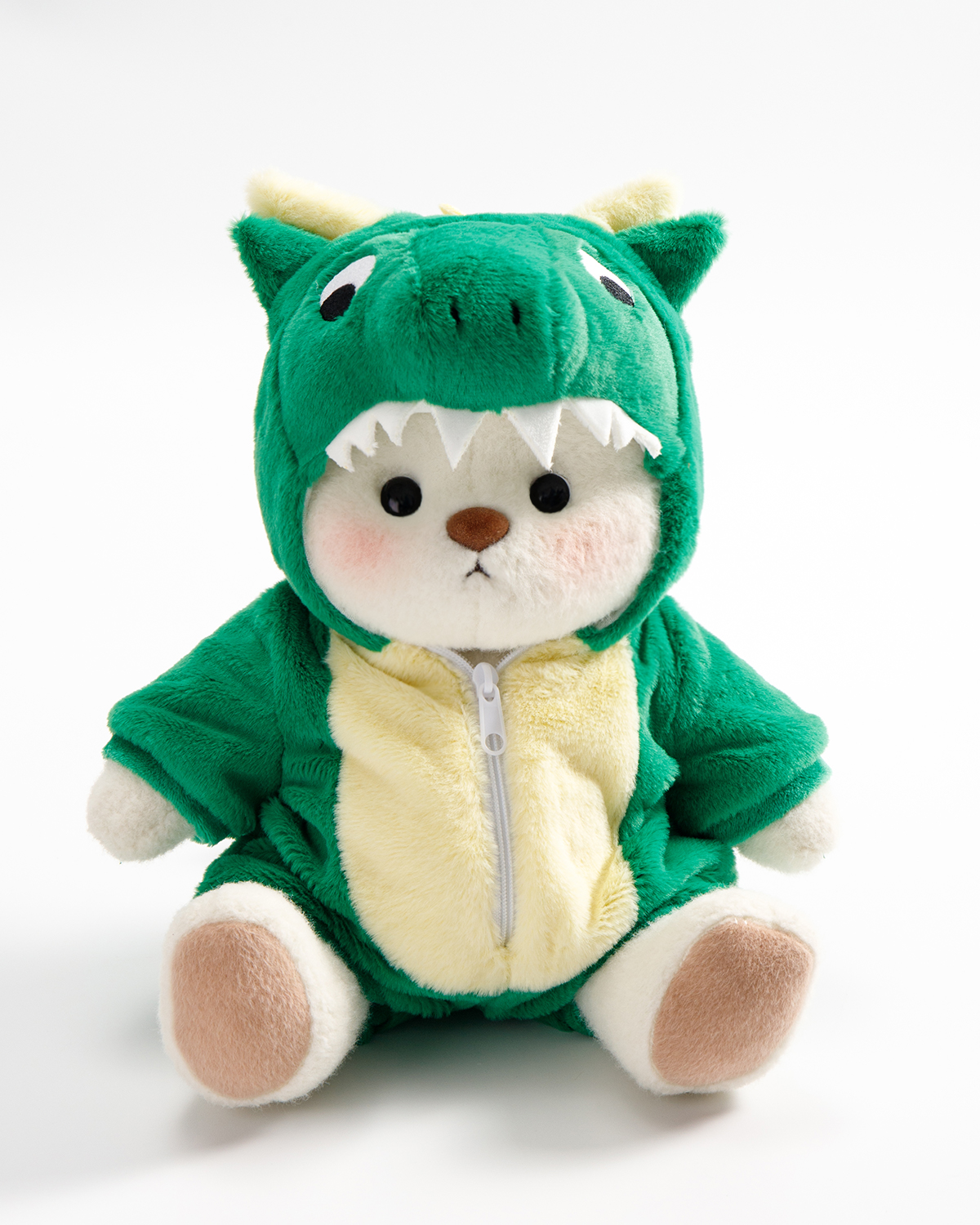 Getahug Green T-Rex Bear | Handmade Jointed Teddy Bear Stuffed Animal Gift
