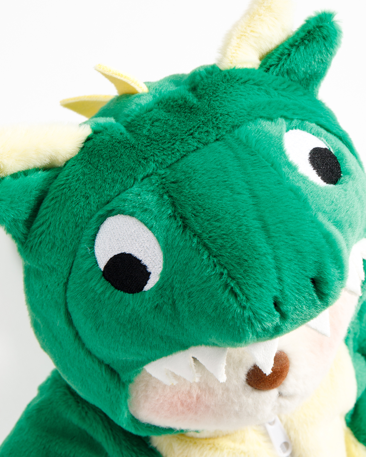 Getahug Green T-Rex Bear | Handmade Jointed Teddy Bear Stuffed Animal Gift
