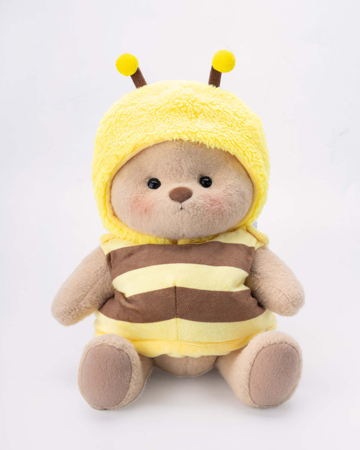 Getahug Happy Little Honey Bee Bear | Handmade Jointed Teddy Bear Gift