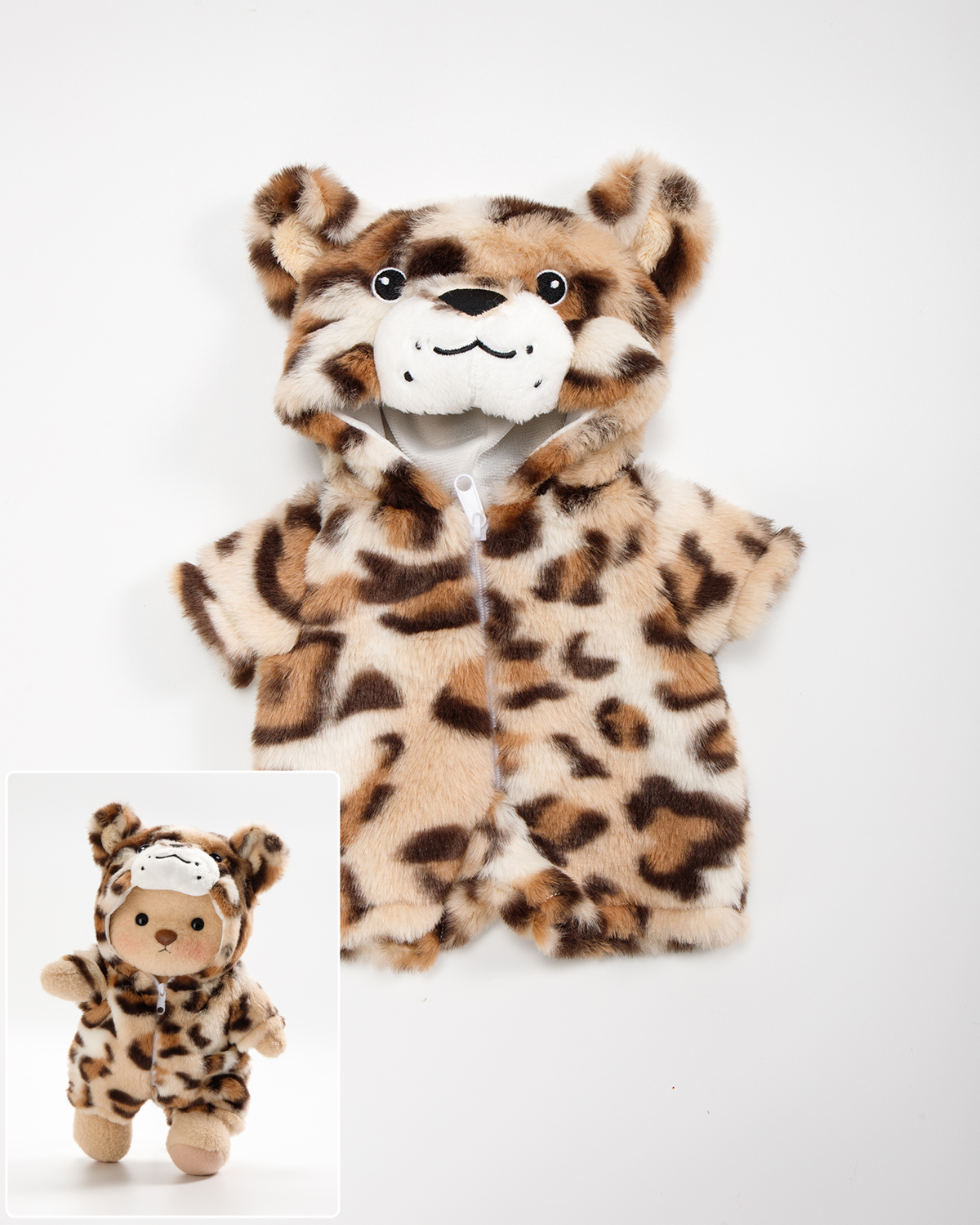 🐆Jaguar Onesie (Outfit Only) | 12 Inches Stuffed Animal Clothes