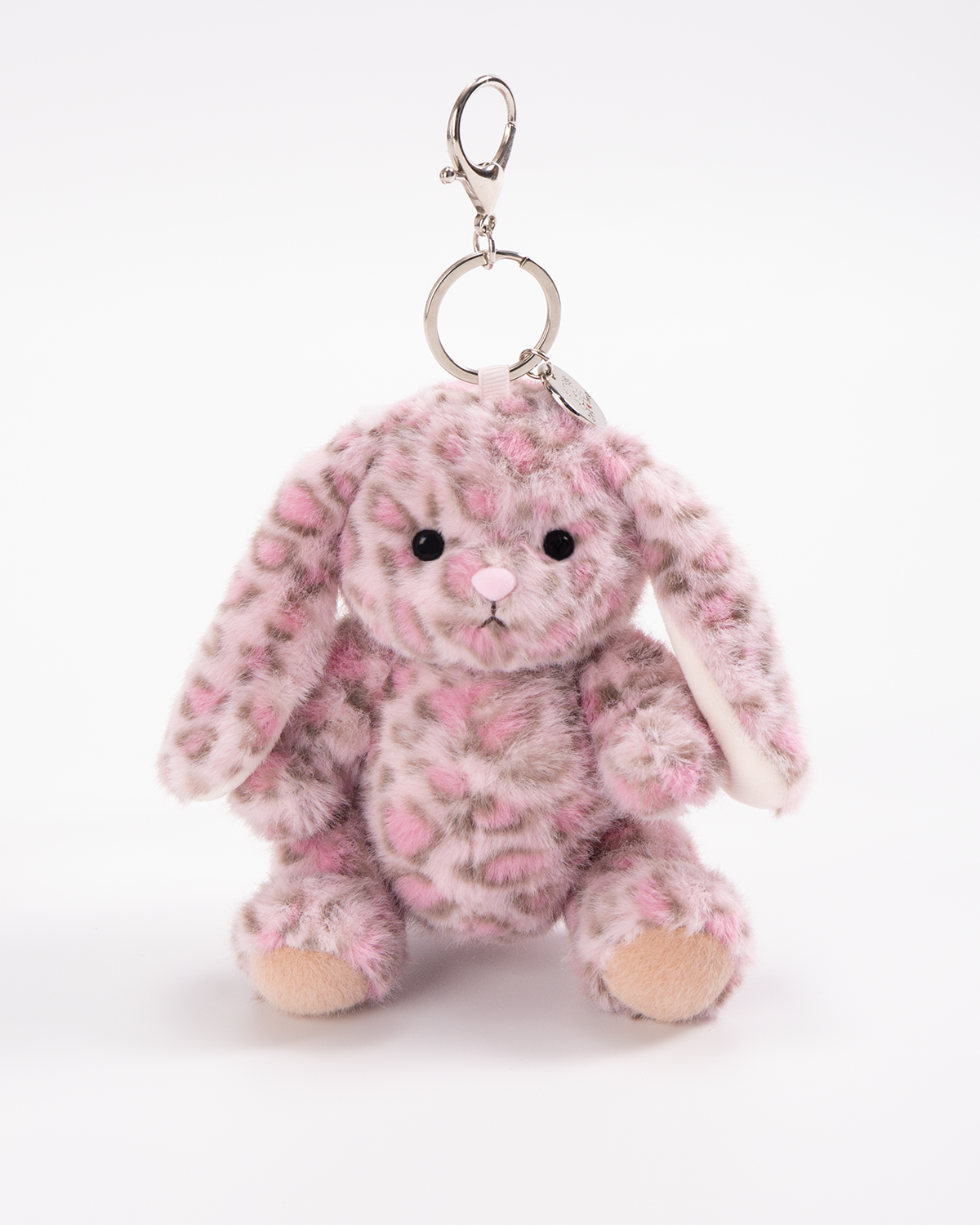 Getahug Kiki Leopard Bunny Charm | Limited Edition 5.9 Inches Jointed Plush Animal Gift