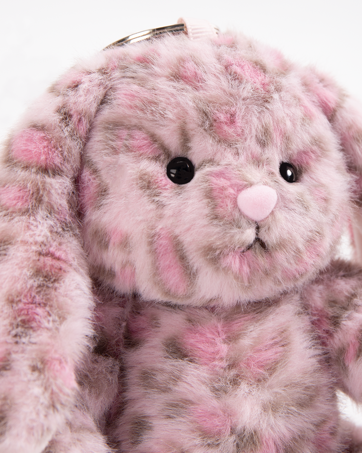 Getahug Kiki Leopard Bunny Charm | Limited Edition 5.9 Inches Jointed Plush Animal Gift