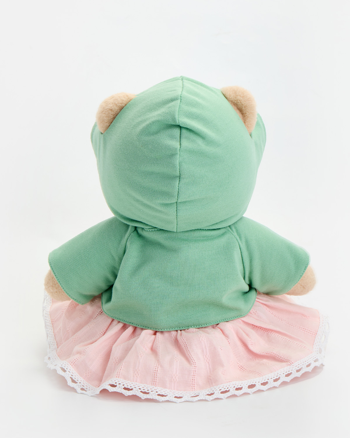 Getahug Love Green Hoodie Bear | Handmade Jointed Teddy Bear Gift