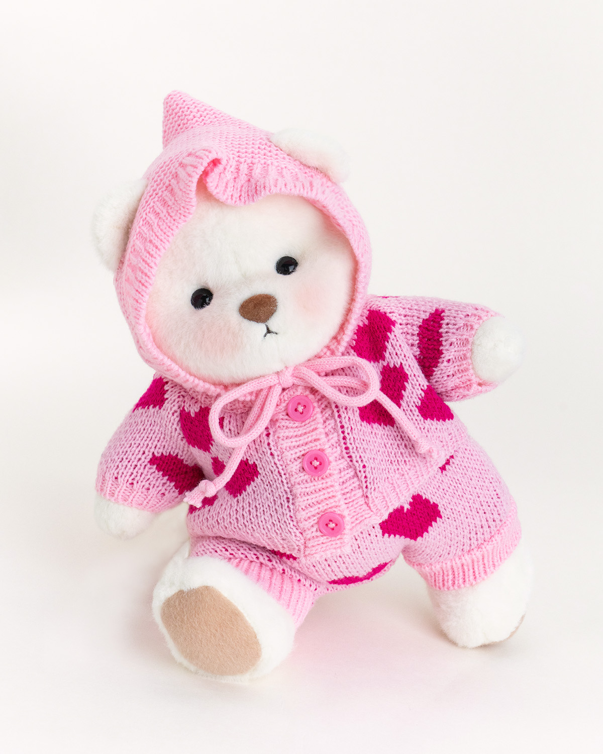 Getahug Love Heart Sweater Bear | Handmade Teddy Bear Gift