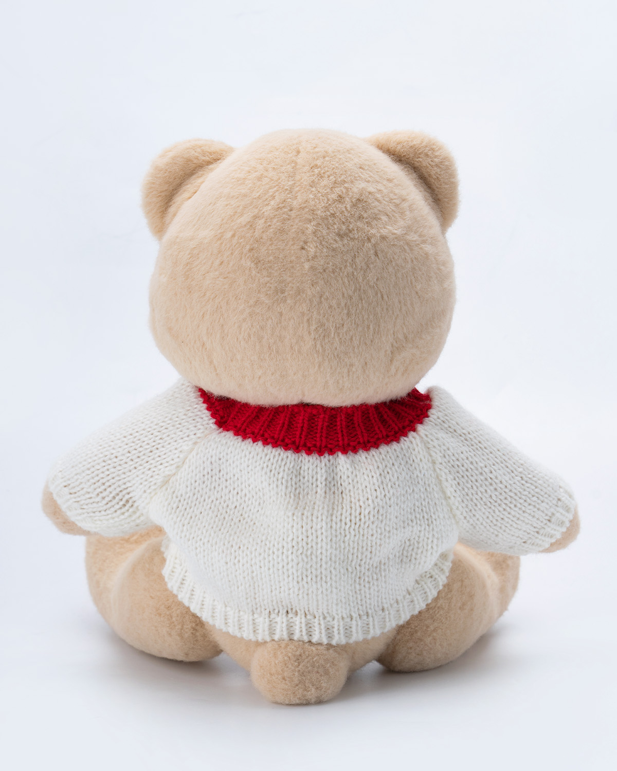 Getahug Love Heart White Sweater Bear | Handmade Jointed Teddy Bear Gift