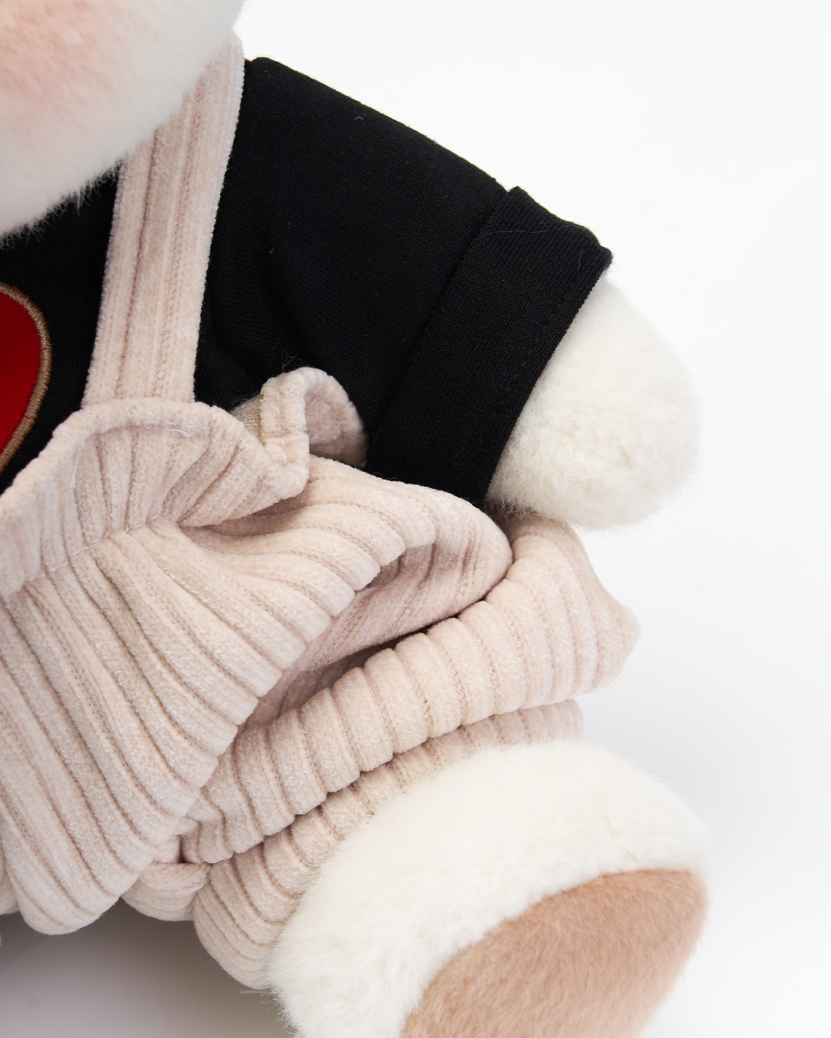 Getahug Love Khaki Overalls Bear | Handmade Jointed Teddy Bear Gift