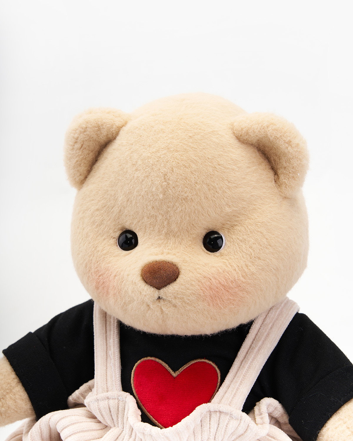 Getahug Love Khaki Overalls Bear | Handmade Jointed Teddy Bear Gift