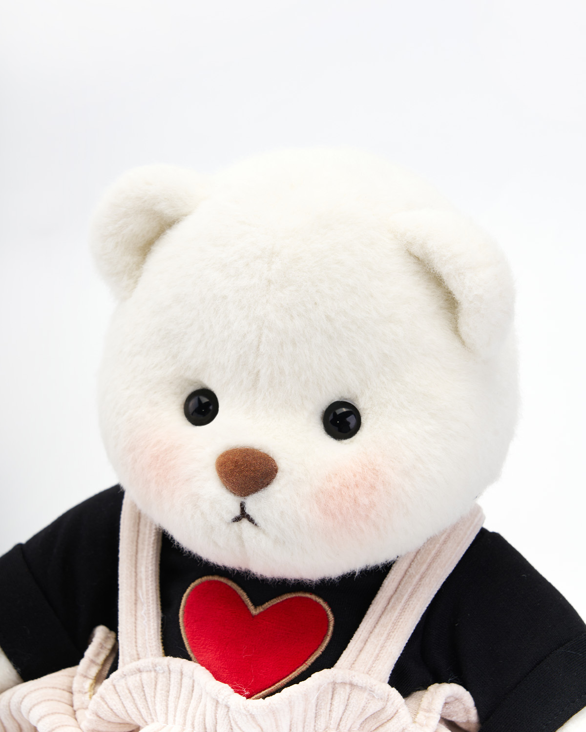 Getahug Love Khaki Overalls Bear | Handmade Jointed Teddy Bear Gift