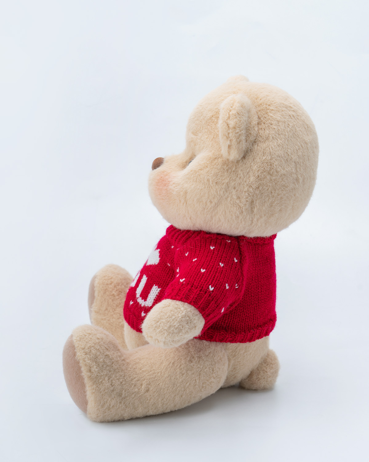 Getahug Love Red Sweater Bear | Handmade Jointed Teddy Bear Gift