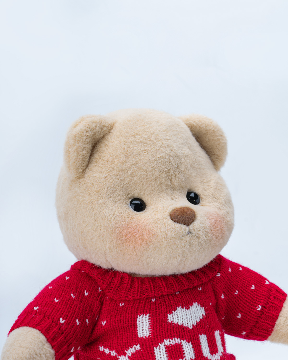 Getahug Love Red Sweater White Teddy Bear | Valentine's Day