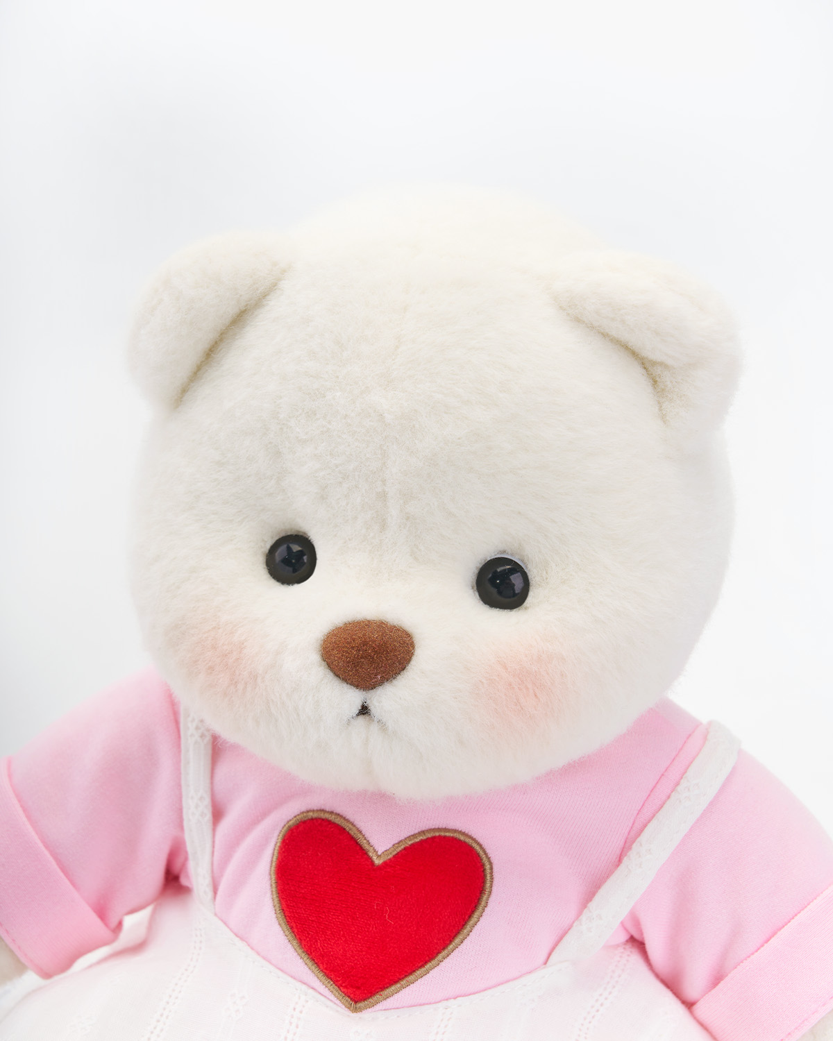 Getahug Love White Skirt Bear | Handmade Jointed Teddy Bear Gift