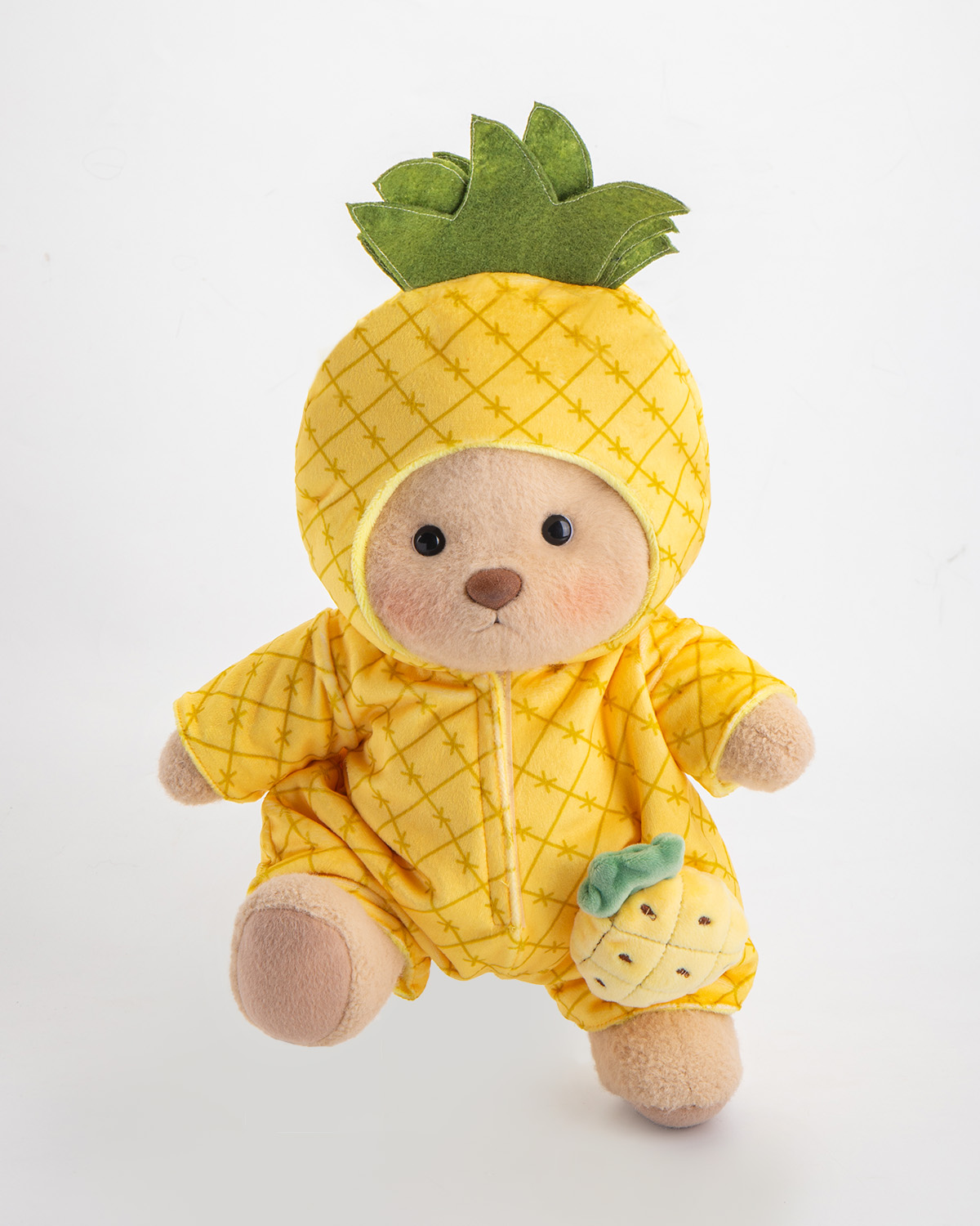 Getahug🍍Pineapple Bear | Handmade Jointed Teddy Bear Gift