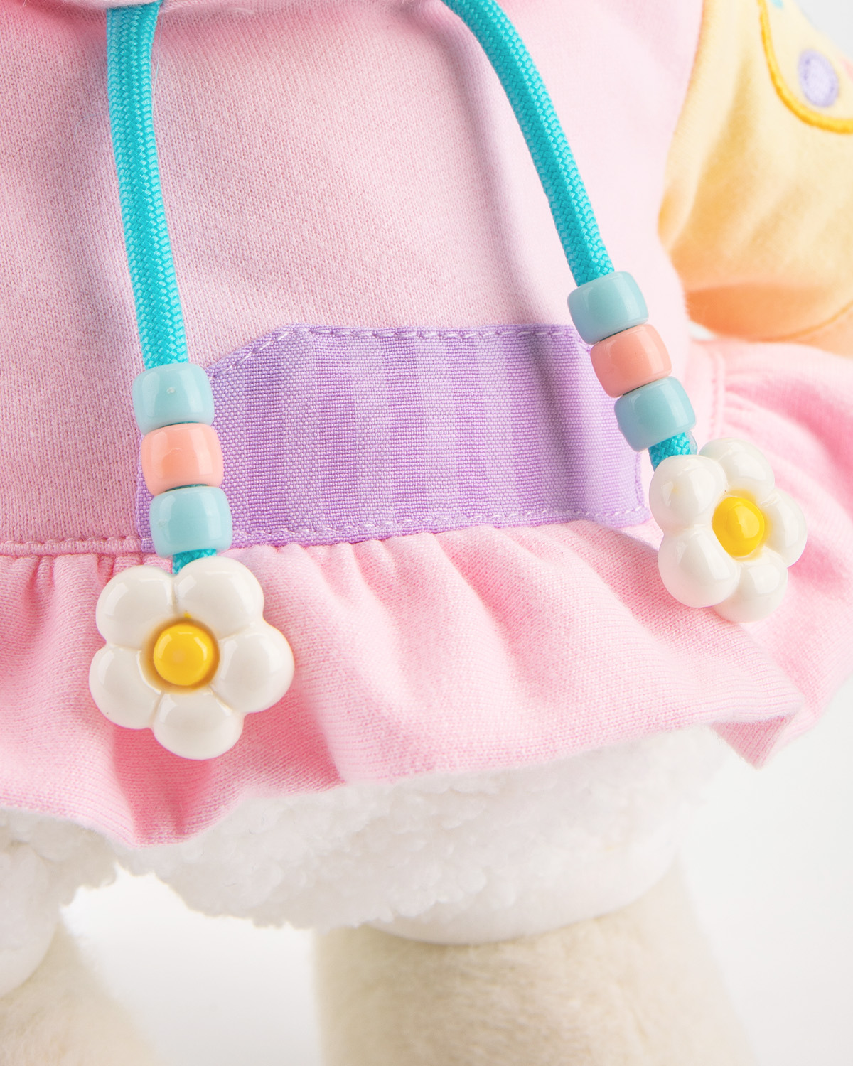 Getahug Pink Easter Egg Hoodie Bear | Handmade Jointed Teddy Bear Gift