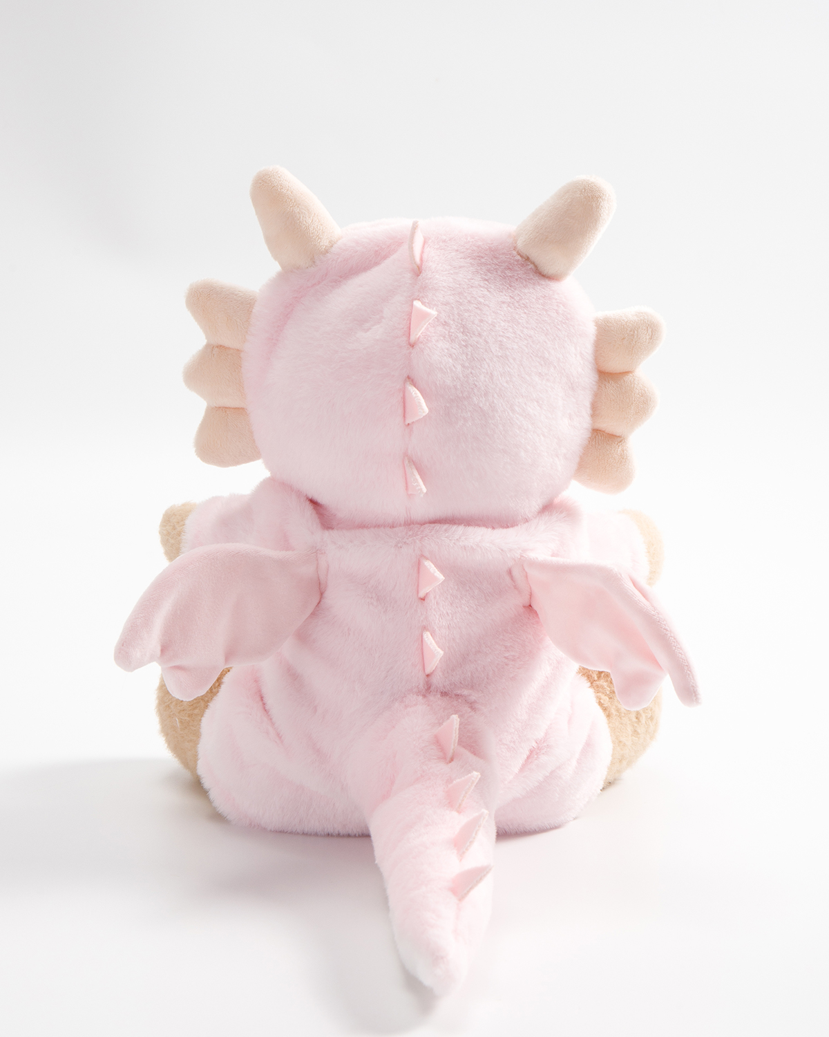 Getahug Pink Flying Dino Bear | Handmade Jointed Teddy Bear Stuffed Animal Gift
