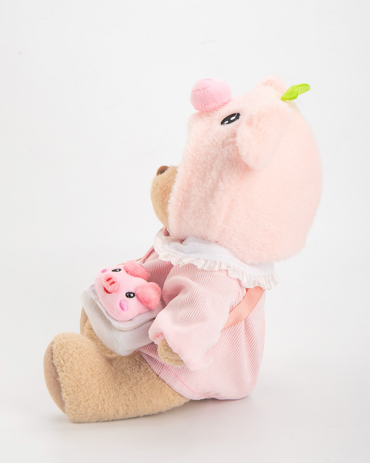Getahug Pink Piggy Bear | Handmade Jointed Teddy Bear Gift