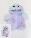 Rainbow Blueish Purple Dino